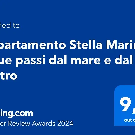 Stella Marina A Due Passi Dal Mare E Dal Centro Apartamento